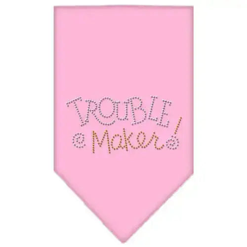 Trouble-Maker-Rhinestone-Bandana-Light-Pink-Small-GreatEagleInc-333783720