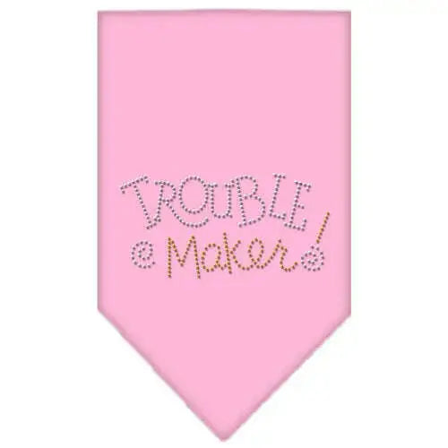 Trouble-Maker-Rhinestone-Bandana-Light-Pink-Small-GreatEagleInc-333783720
