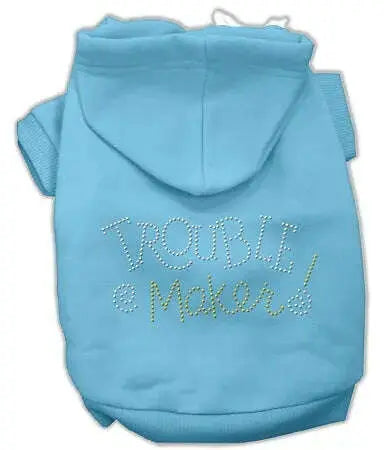 Trouble-Maker-Rhinestone-Hoodies-Baby-Blue-S-GreatEagleInc-319559255