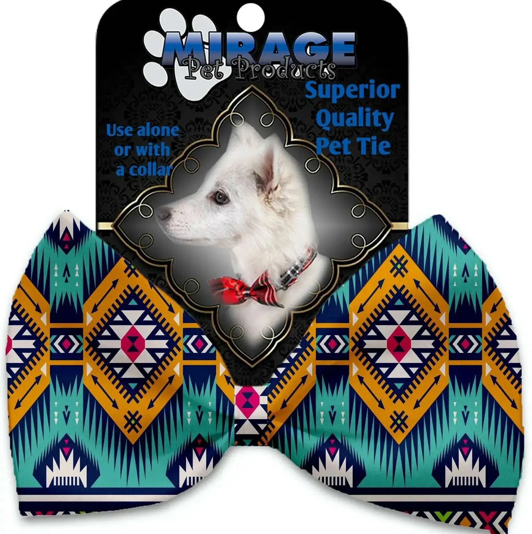 Turquoise-Southwest-Pet-Bow-Tie-GreatEagleInc-318566755
