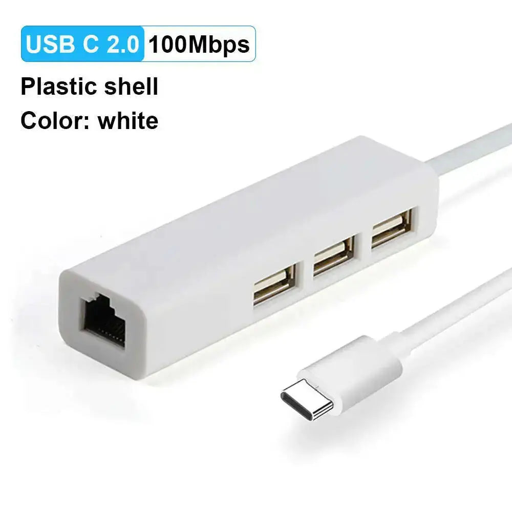 USB-Ethernet-USB-Hub-to-RJ45-Lan-Network-Card-10-100-Mbps-USB-2.0-3.0-Hub-Ethernet-Adapter-for-Mac-iOS-Laptop-PC-Windows-GreatEagleInc-334081193