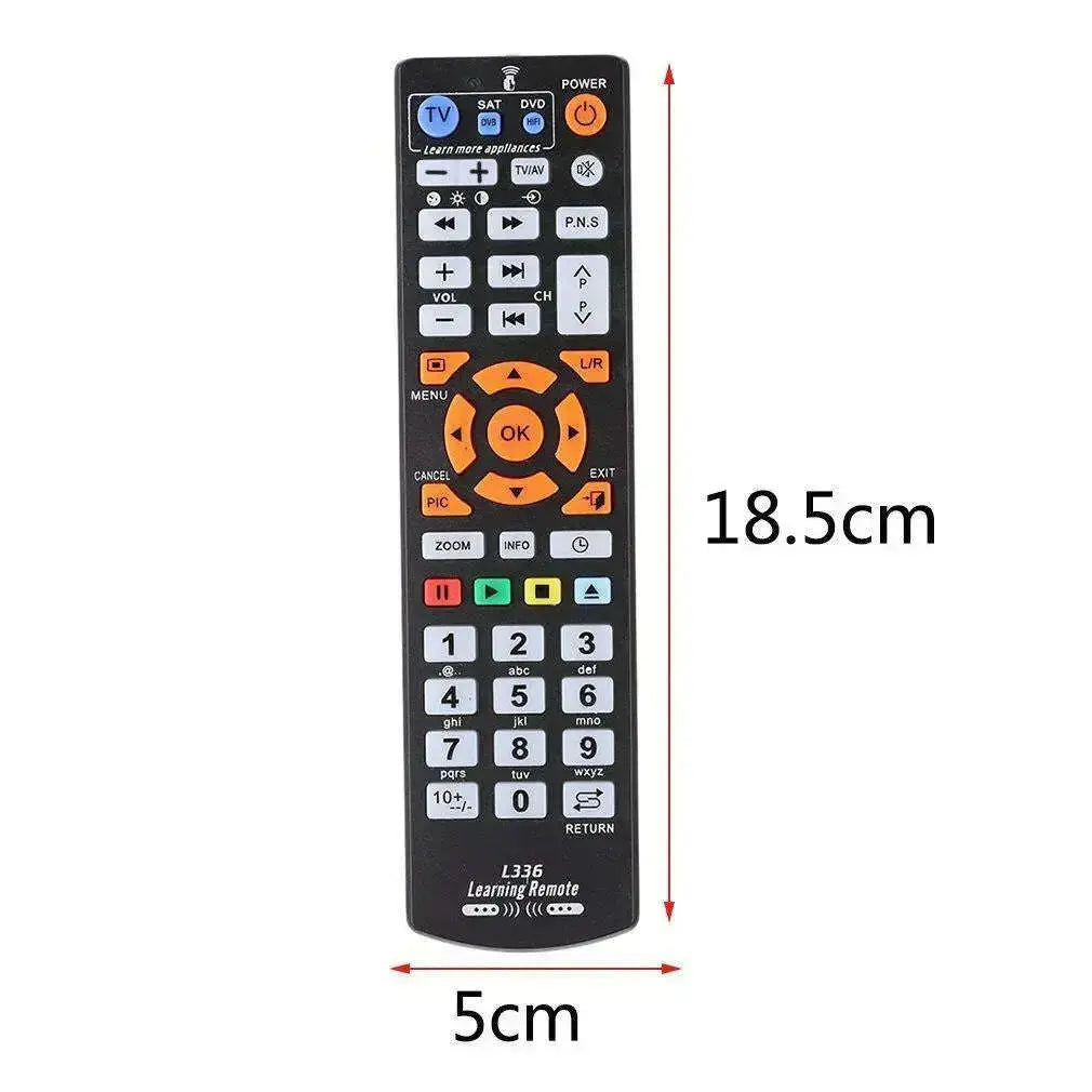 Universal-Smart-Remote-Control-Controller-With-Learning-Function-For-TV-CBL-DVD-SAT-For-Chunghop-L336-GreatEagleInc-317595554