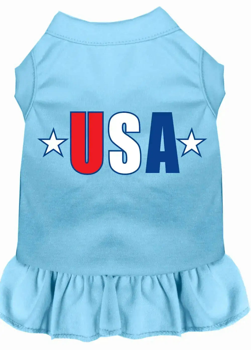 Usa-Star-Screen-Print-Dress-Baby-Blue-Xl-GreatEagleInc-318931631
