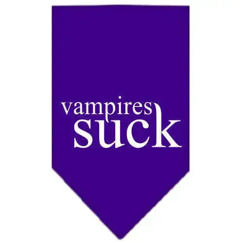 Vampires-Suck-Screen-Print-Bandana-Purple-Small-GreatEagleInc-319081834