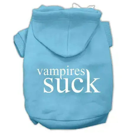 Vampires-Suck-Screen-Print-Pet-Hoodies-Baby-Blue-Size-S-GreatEagleInc-319457536