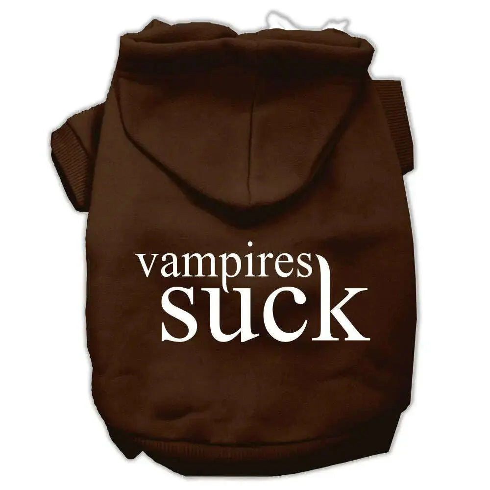 Vampires-Suck-Screen-Print-Pet-Hoodies-Brown-Size-Xs-GreatEagleInc-319455610