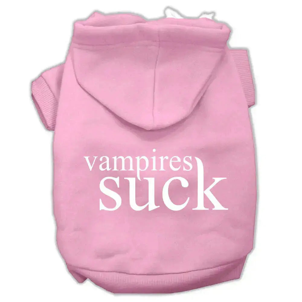 Vampires-Suck-Screen-Print-Pet-Hoodies-Light-Pink-Size-Xxl-GreatEagleInc-319454628