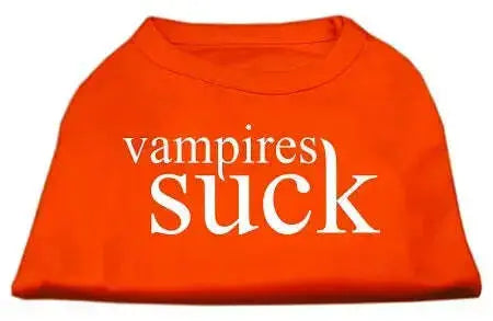 Vampires-Suck-Screen-Print-Shirt-Orange-Xxxl-GreatEagleInc-319103621