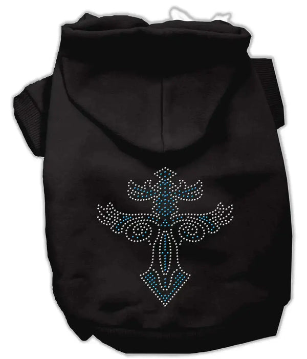 Warrior_s-Cross-Studded-Hoodies-Black-M-GreatEagleInc-319556491