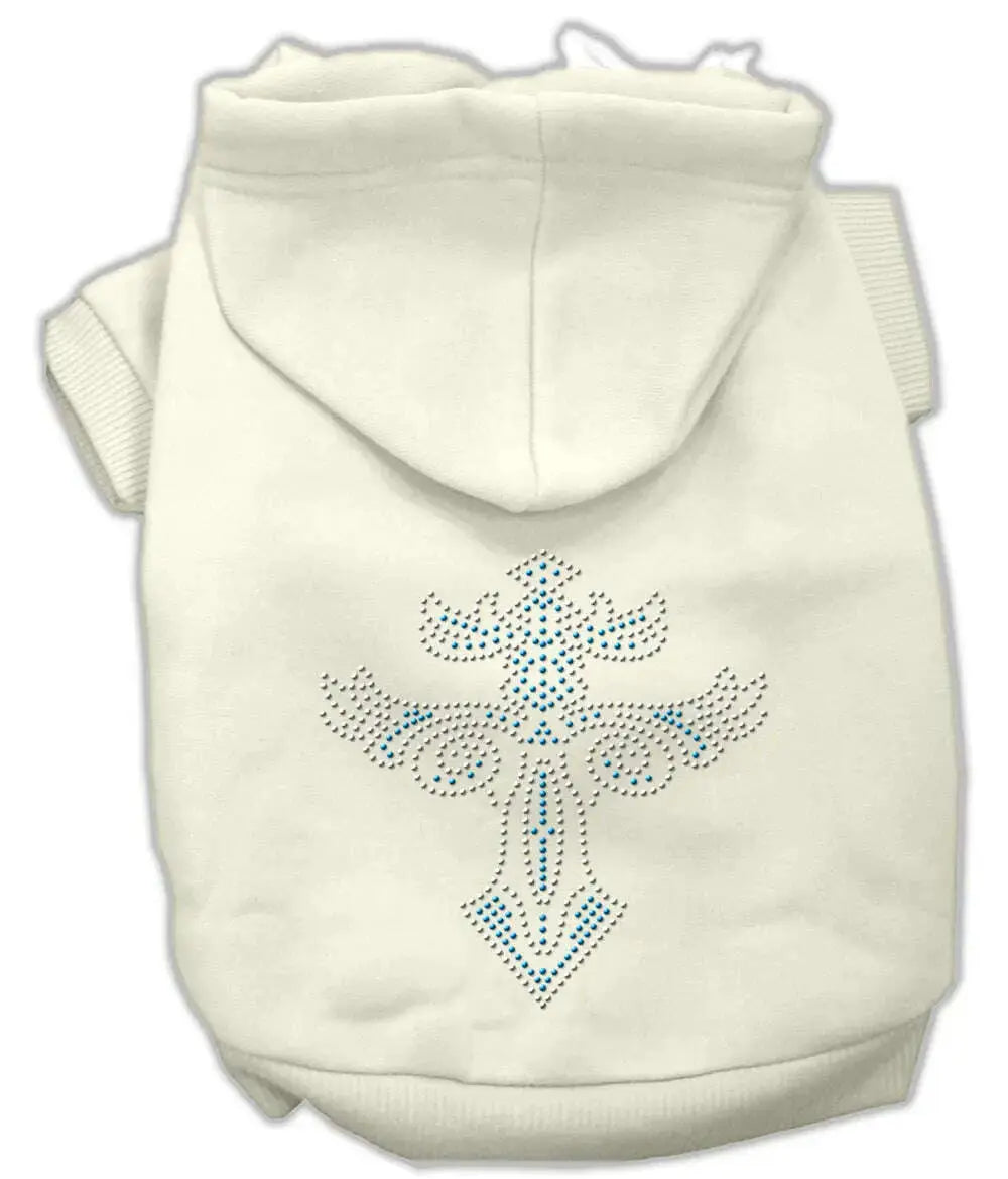 Warrior_s-Cross-Studded-Hoodies-Cream-Xl-GreatEagleInc-319555616