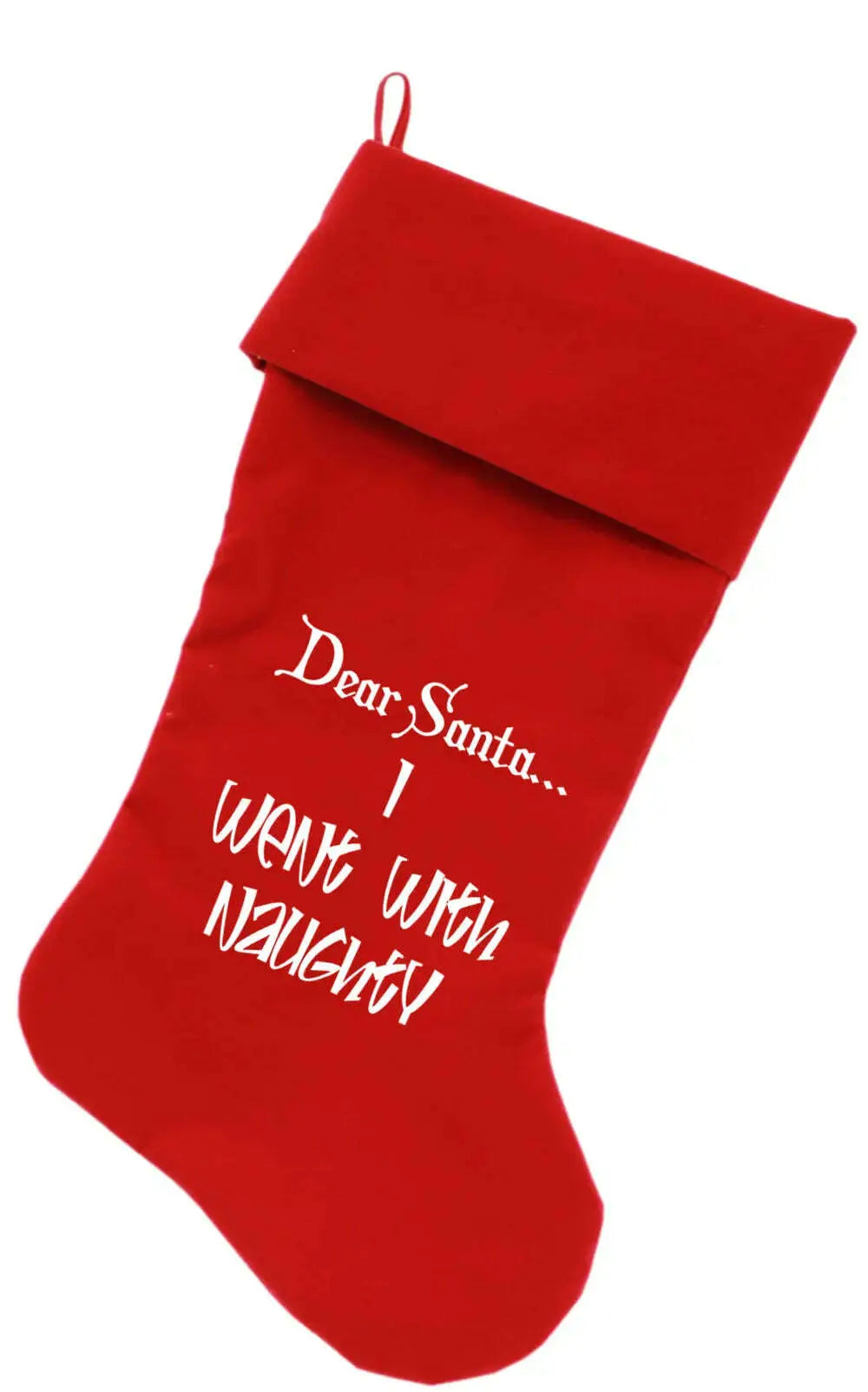 Went-With-Naughty-Screen-Print-18-Inch-Velvet-Christmas-Stocking-Red-GreatEagleInc-333735250