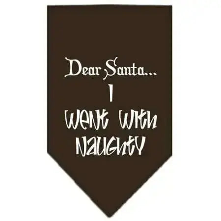 Went-With-Naughty-Screen-Print-Bandana-Cocoa-Small-GreatEagleInc-319838479