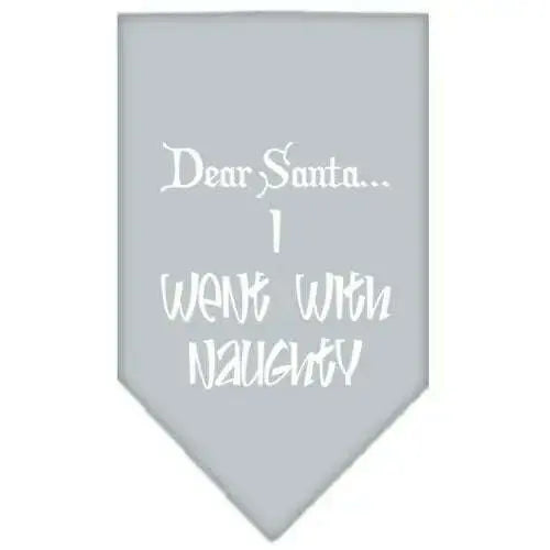 Went-With-Naughty-Screen-Print-Bandana-Grey-Large-GreatEagleInc-333818079