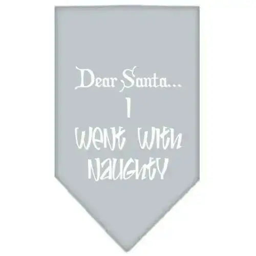 Went-With-Naughty-Screen-Print-Bandana-Grey-Large-GreatEagleInc-333818079