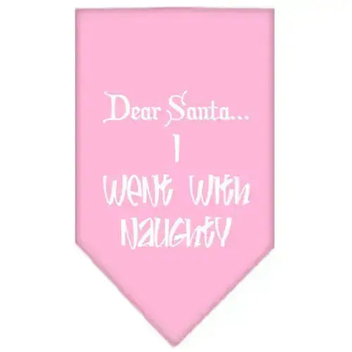 Went-With-Naughty-Screen-Print-Bandana-Light-Pink-Large-GreatEagleInc-318582442