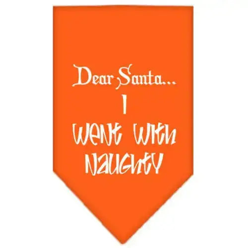 Went-With-Naughty-Screen-Print-Bandana-Orange-Small-GreatEagleInc-319837923