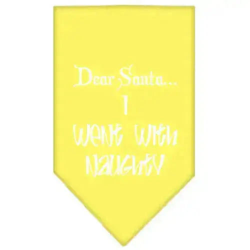 Went-With-Naughty-Screen-Print-Bandana-Yellow-Large-GreatEagleInc-318532673