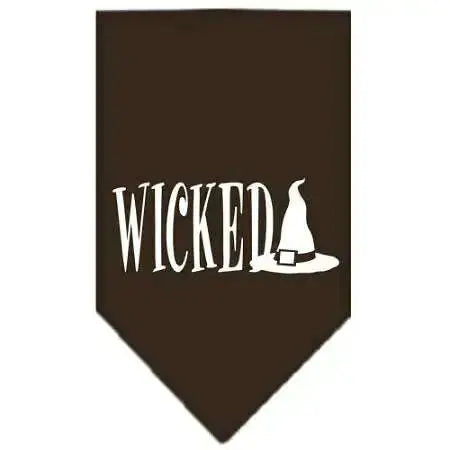 Wicked-Screen-Print-Bandana-Cocoa-Small-GreatEagleInc-319081773