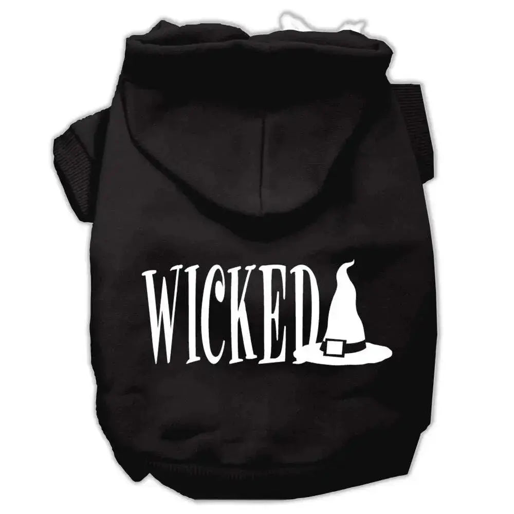 Wicked-Screen-Print-Pet-Hoodies-Black-Size-L-GreatEagleInc-319453364