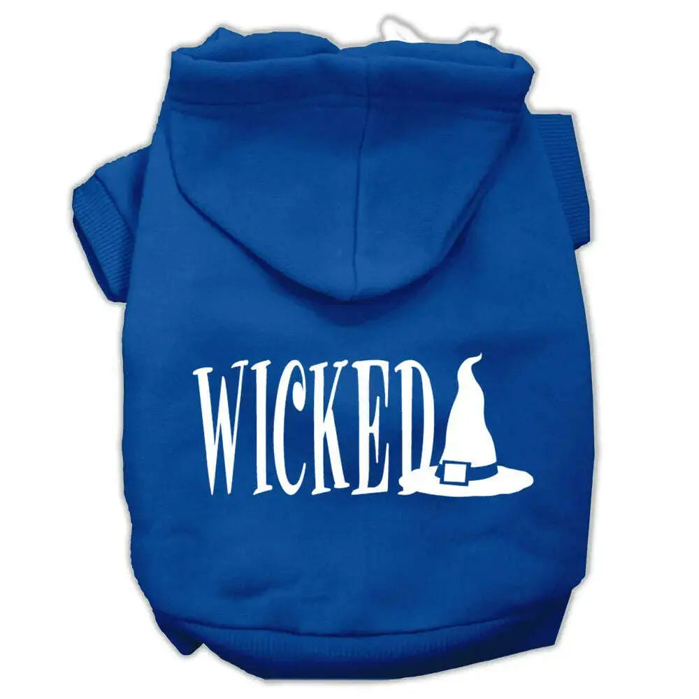 Wicked-Screen-Print-Pet-Hoodies-Blue-Size-L-GreatEagleInc-319453211