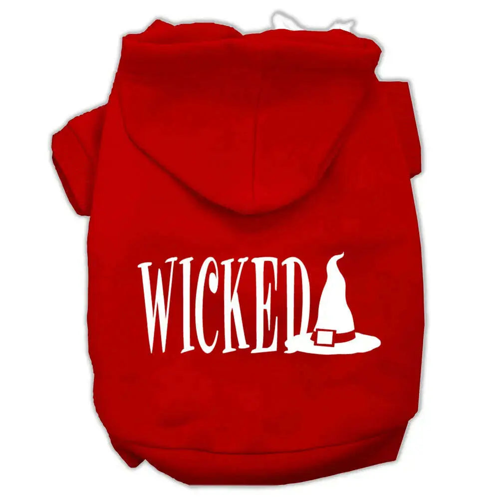 Wicked-Screen-Print-Pet-Hoodies-Red-Size-Xl-GreatEagleInc-319450068