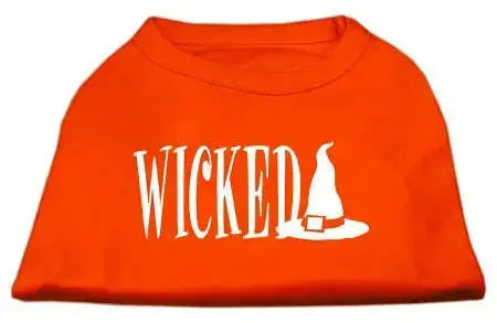 Wicked-Screen-Print-Shirt-Orange-Sm-GreatEagleInc-319103574