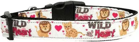 Wild-At-Heart-Nylon-Dog-Collar-Xs-GreatEagleInc-318490056