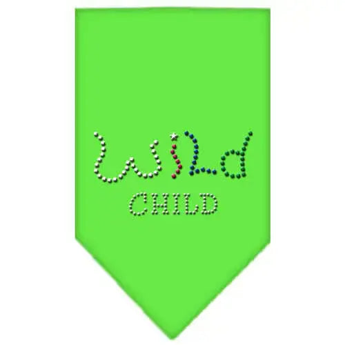 Wild-Child-Rhinestone-Bandana-Lime-Green-Large-GreatEagleInc-333875277