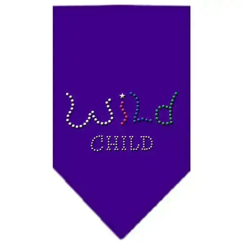 Wild-Child-Rhinestone-Bandana-Purple-Small-GreatEagleInc-333874944