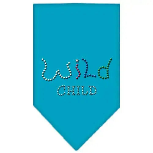 Wild-Child-Rhinestone-Bandana-Turquoise-Small-GreatEagleInc-333874866