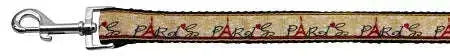 With-Love-From-Paris-Nylon-Dog-Leash-3-8-Inch-Wide-4ft-Long-GreatEagleInc-318908576