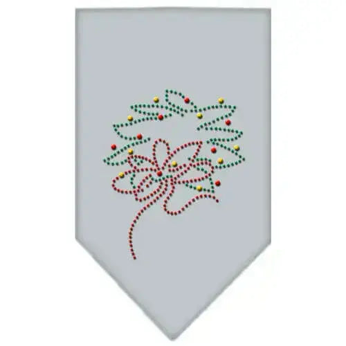 Wreath-Rhinestone-Bandana-Grey-Small-GreatEagleInc-319043046