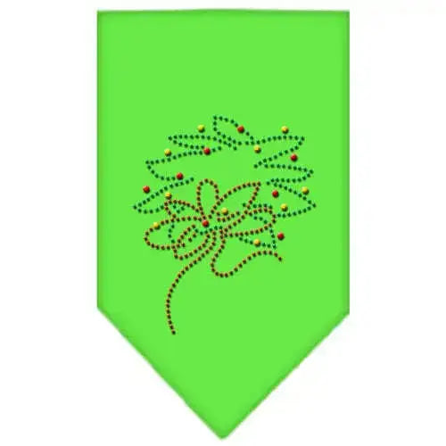 Wreath-Rhinestone-Bandana-Lime-Green-Large-GreatEagleInc-319044188