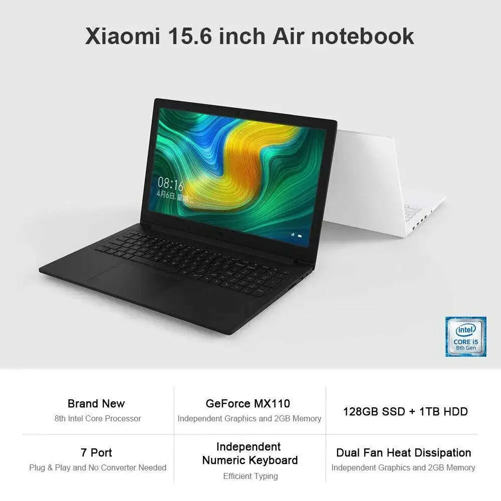 Xiaomi-Mi-Notebook-Ruby-15.6_-Intel-Core-i5-8250U-4G-DDR4-128GB-SSD-_-1TB-HDD-NVIDIA-GeForce-MX110-2G-GDDR5-Air-Laptop-Grey-_i5-8250U-4G-128GB-Intel-I5_-GreatEagleInc-317665217