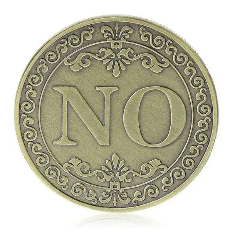Yes-Or-No-Lucky-Decision-Coin-Bronze-Commemorative-Coin-Retro-Collection-Classic-Tricks-Toys-Home-Decoration-Crafts-GreatEagleInc-334020629