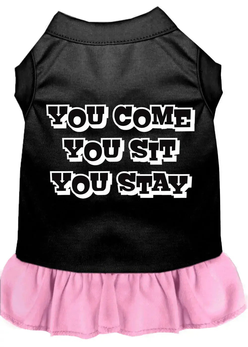 You-Come_-You-Sit_-You-Stay-Screen-Print-Dress-Black-With-Light-Pink-Lg-GreatEagleInc-318658197
