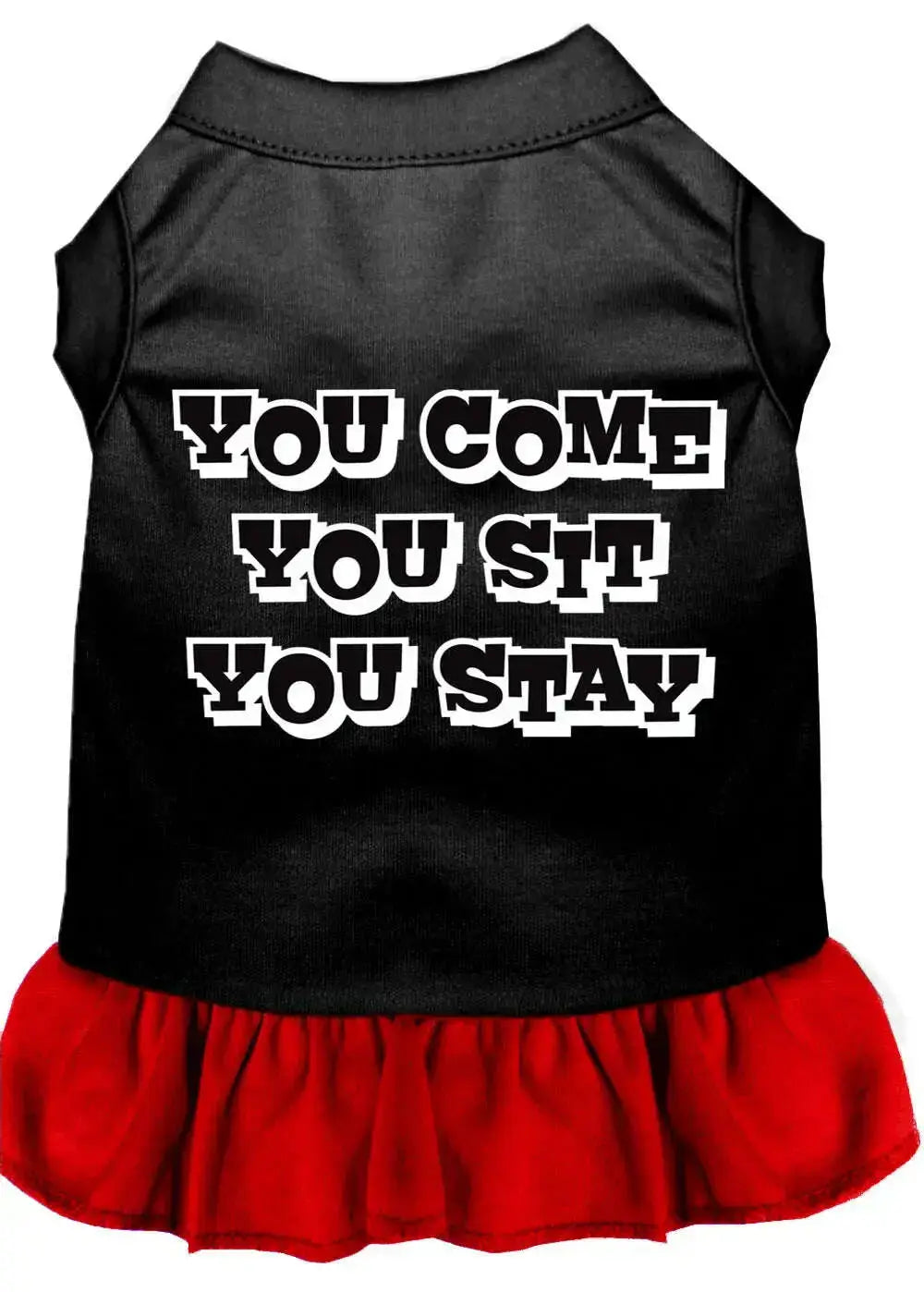 You-Come_-You-Sit_-You-Stay-Screen-Print-Dress-Black-With-Red-Xxxl-GreatEagleInc-320198299