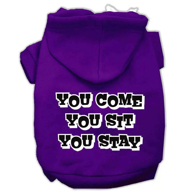 You-Come_-You-Sit_-You-Stay-Screen-Print-Pet-Hoodies-Purple-Size-S-GreatEagleInc-319953329