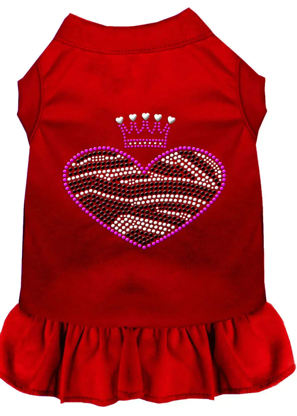 Zebra-Heart-Rhinestone-Dress-Red-Xxxl-GreatEagleInc-320068567
