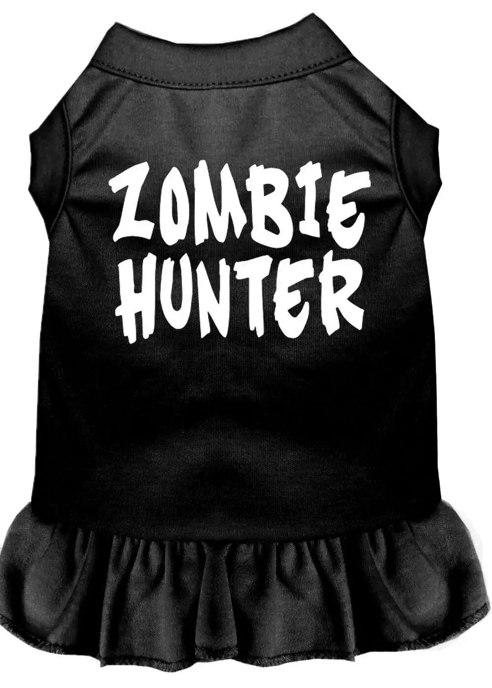 Zombie-Hunter-Screen-Print-Dress-Black-Sm-GreatEagleInc-320085930